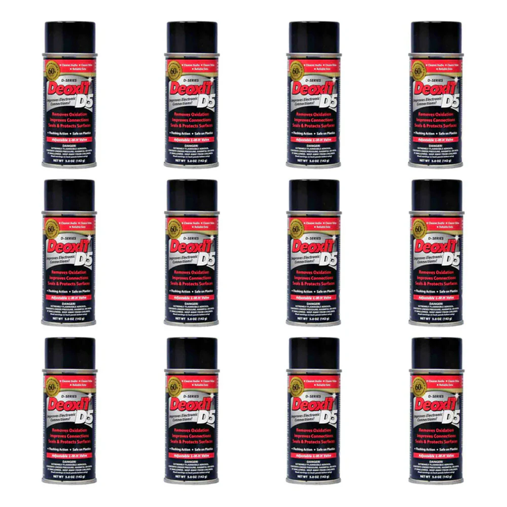 CAIG Laboratories DeoxIT - Strong Deoxidizer Spray (12 Pack)