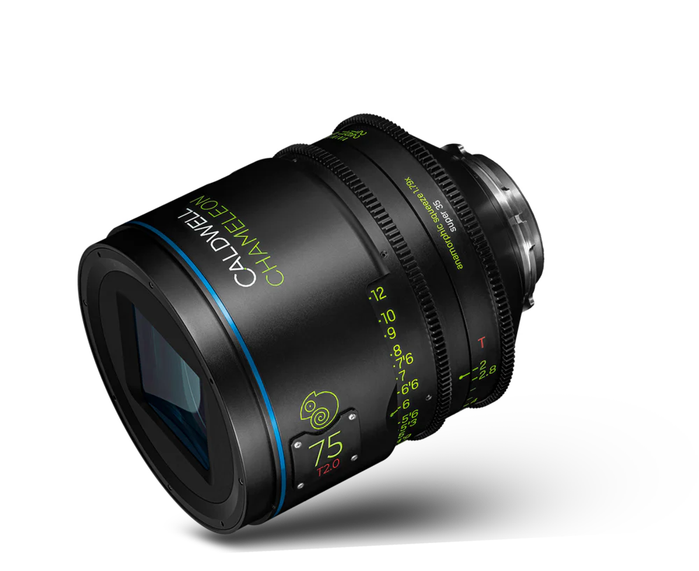 Caldwell Photographic Chameleon 75mm T2.0 Prime Lens PL Mount