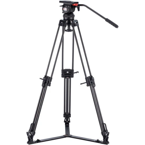 Camgear V10 CF/GS Fluid Head & Carbon Fiber Tripod with Ground Spreader System (100mm)