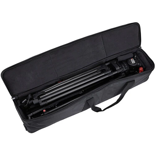 Camgear V15P Fluid Head & ENG/CF2 Carbon Fiber Tripod with Ground Spreader System - Image 3