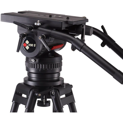 Camgear V90 Studio/OB AL MS Heavy-Duty Aluminum Tripod System - Image 3