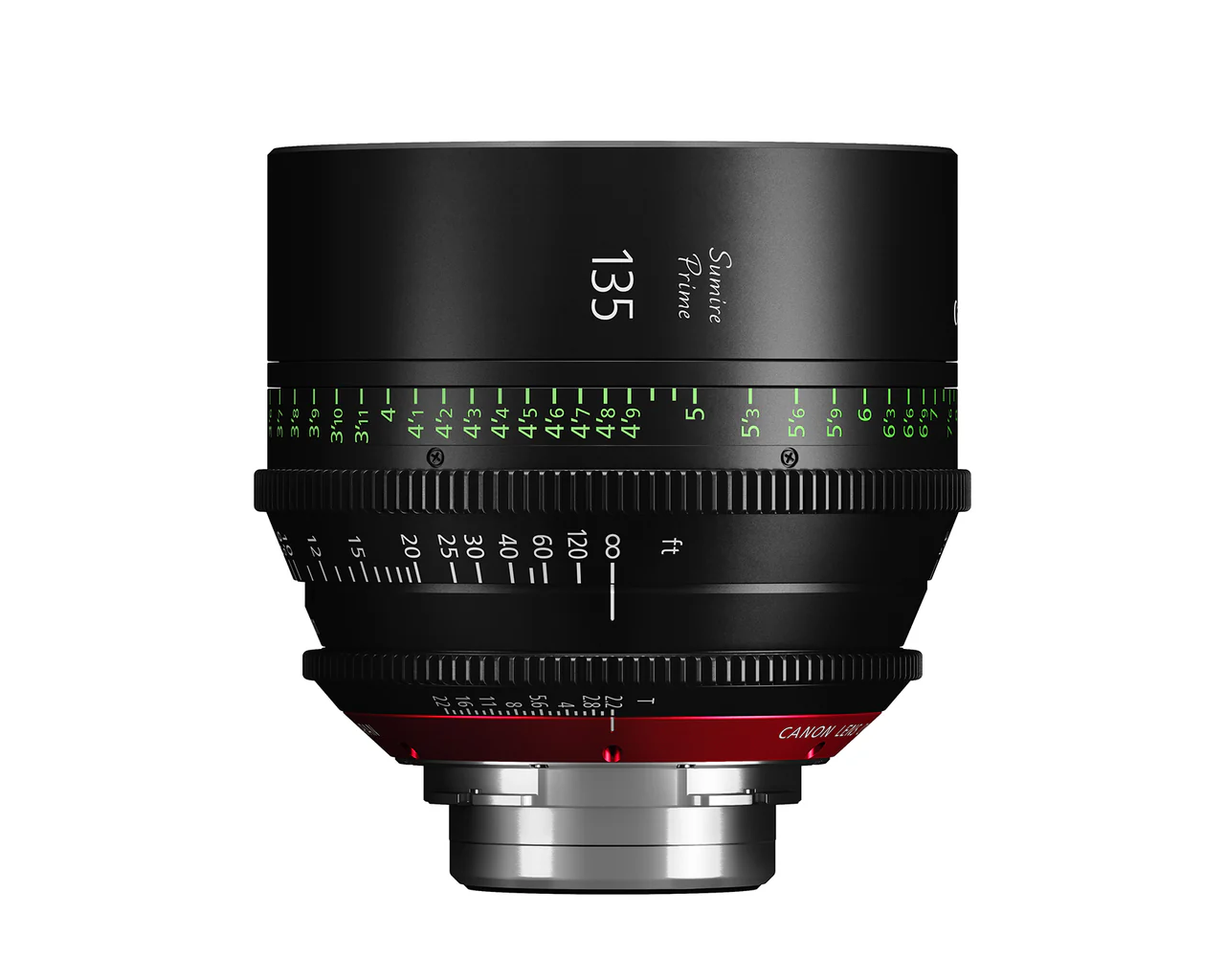 Canon 135mm Sumire Prime T2.2 (PL Mount, Feet)