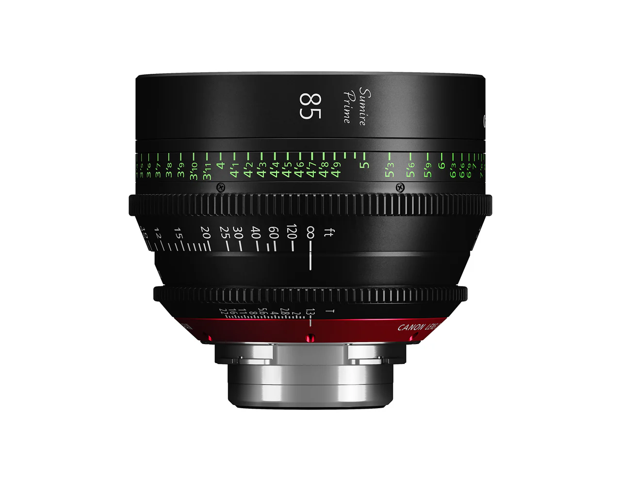 Canon 85mm Sumire Prime T1.3 (PL Mount, Feet)