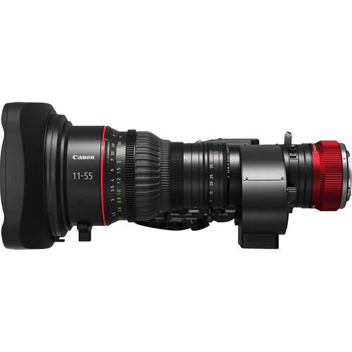 Canon CINE-SERVO 11-55mm Compact-Servo Cine Zoom Lens (Canon RF) - Image 4