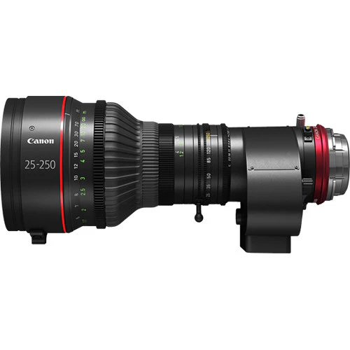 Canon CINE-SERVO 25-250mm T2.95 Cinema Zoom Lens (PL Mount) - Image 4