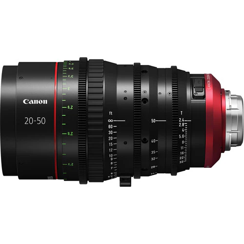 Canon CN-E 20-50mm T2.4 LF Cinema EOS Zoom Lens (PL Mount) (*OPEN BOX*) - Image 2