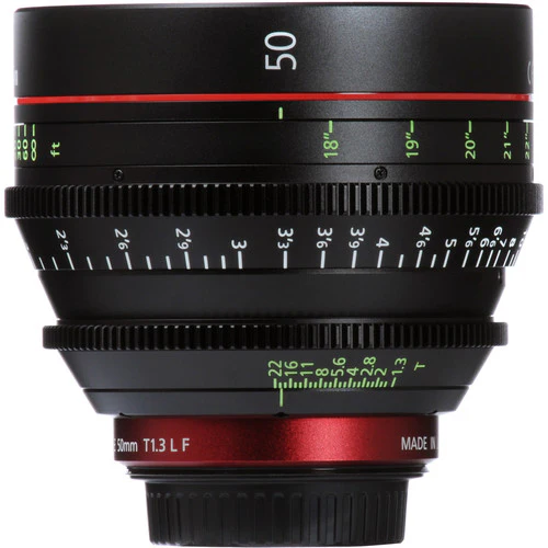 Canon CN-E 50mm T1.3 L F Cine Lens - Image 2