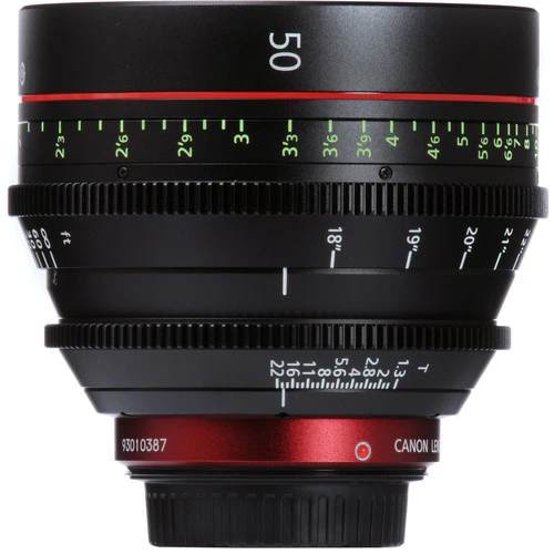 Canon CN-E 50mm T1.3 L F Cine Lens - Image 3