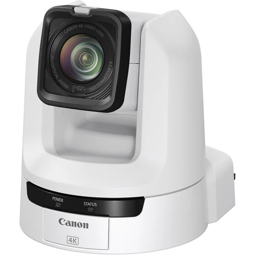 Canon CR-N300 4K NDI PTZ Camera with 20x Zoom (Titanium White) - Image 3