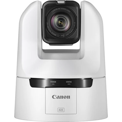 Canon CR-N350 4K NDI PTZ Camera with 20x Zoom (Titanium White) - Image 2