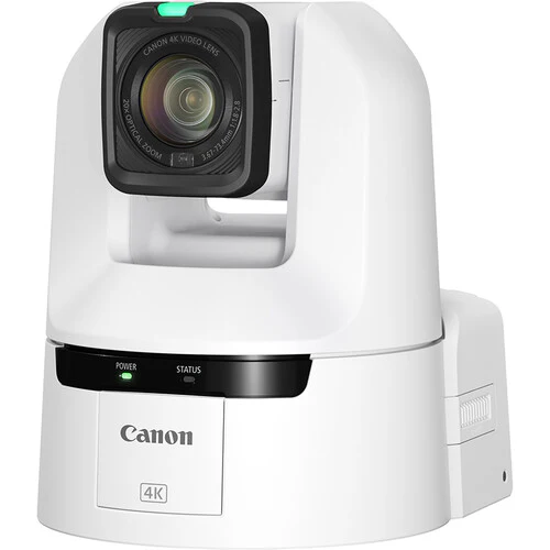 Canon CR-N350 4K NDI PTZ Camera with 20x Zoom (Titanium White) - Image 3