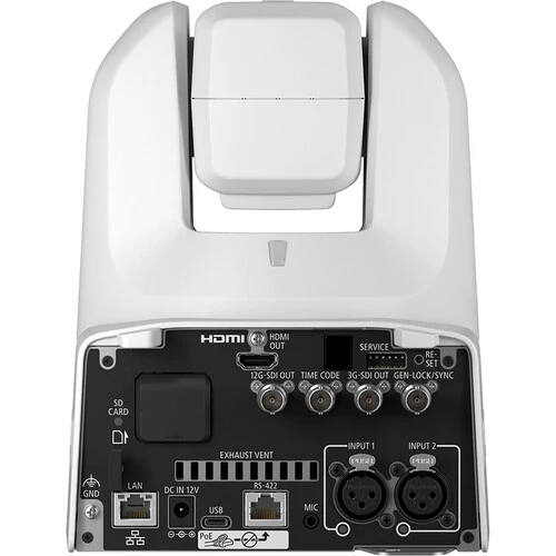 Canon CR-N400 4K 12G-SDI NDI PTZ Camera with 20x Optical Zoom (Titanium White) - Image 4