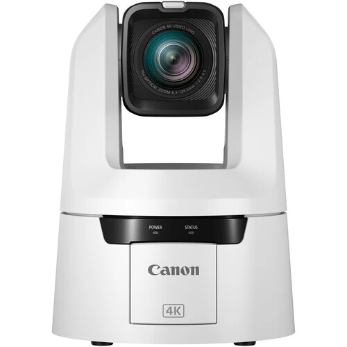 Canon CR-N500 Professional 4K NDI PTZ Camera with 15x Zoom (Titanium White) - Image 2
