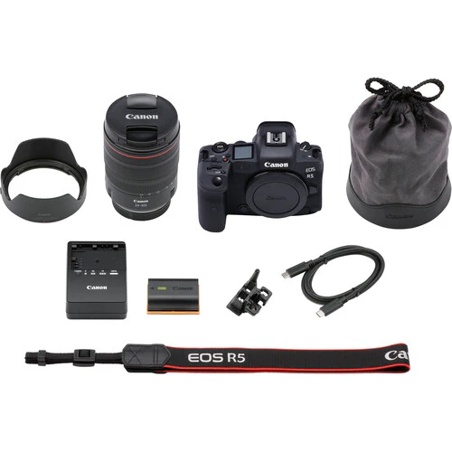 Canon EOS R5 Mirrorless Digital Camera with 24-105mm f/4L Lens - Image 7
