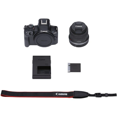 Canon EOS R50 Mirrorless Camera with 18-45mm Lens (Black) - Image 10