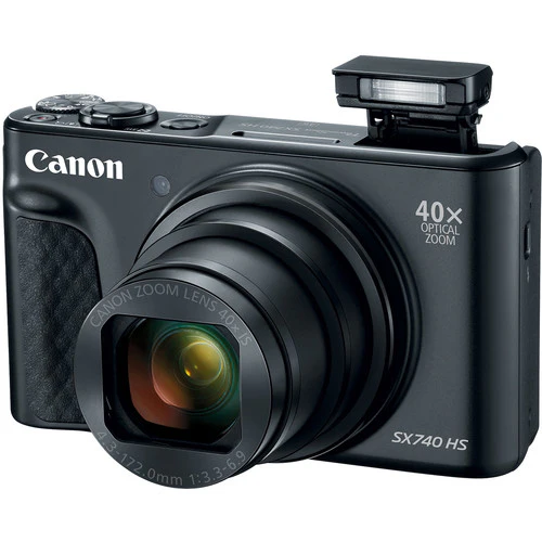 Canon PowerShot SX740 HS Digital Camera (Black) - Image 6