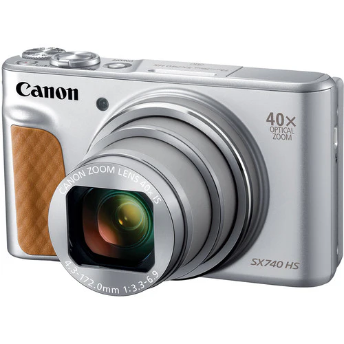 Canon PowerShot SX740 HS Digital Camera (Silver) - Image 2