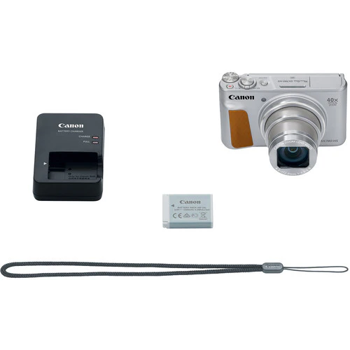 Canon PowerShot SX740 HS Digital Camera (Silver) - Image 5