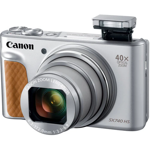 Canon PowerShot SX740 HS Digital Camera (Silver) - Image 6