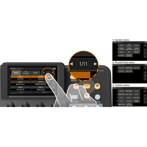 Canon RC-IP300 PTZ Camera Controller - Image 6