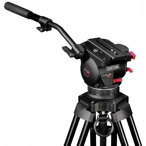 Cartoni Focus 10 Fluid Head (100mm Ball) - Image 3