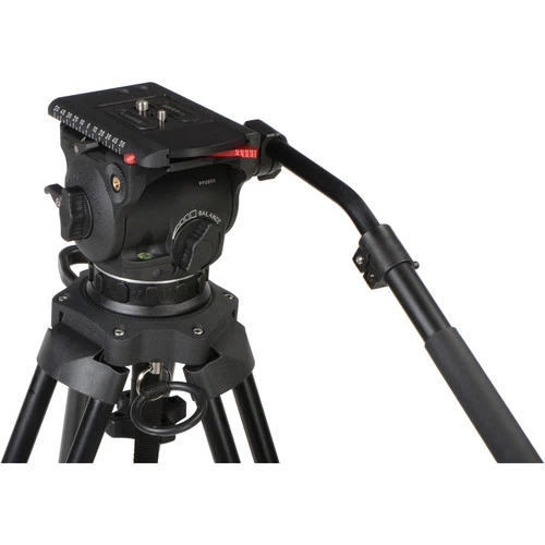 Cartoni Focus 12 Fluid Head with 2-Stage Aluminum Smart-Stop SDS Tripod System - Image 4