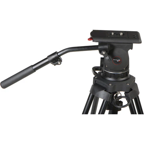 Cartoni Focus 12 Fluid Head with 2-Stage Aluminum Smart-Stop SDS Tripod System - Image 5