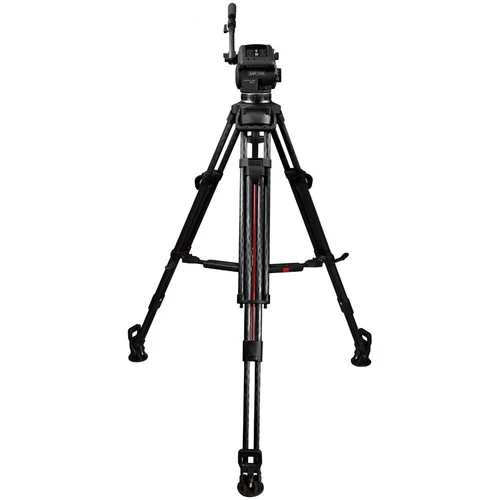 Cartoni Focus 12 Fluid Head with 2-Stage Carbon Fiber Smart-Stop SDS Tripod System
