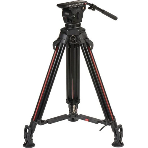 Cartoni Focus 12 Fluid Head with 2-Stage Carbon Fiber Smart-Stop SDS Tripod System - Image 2
