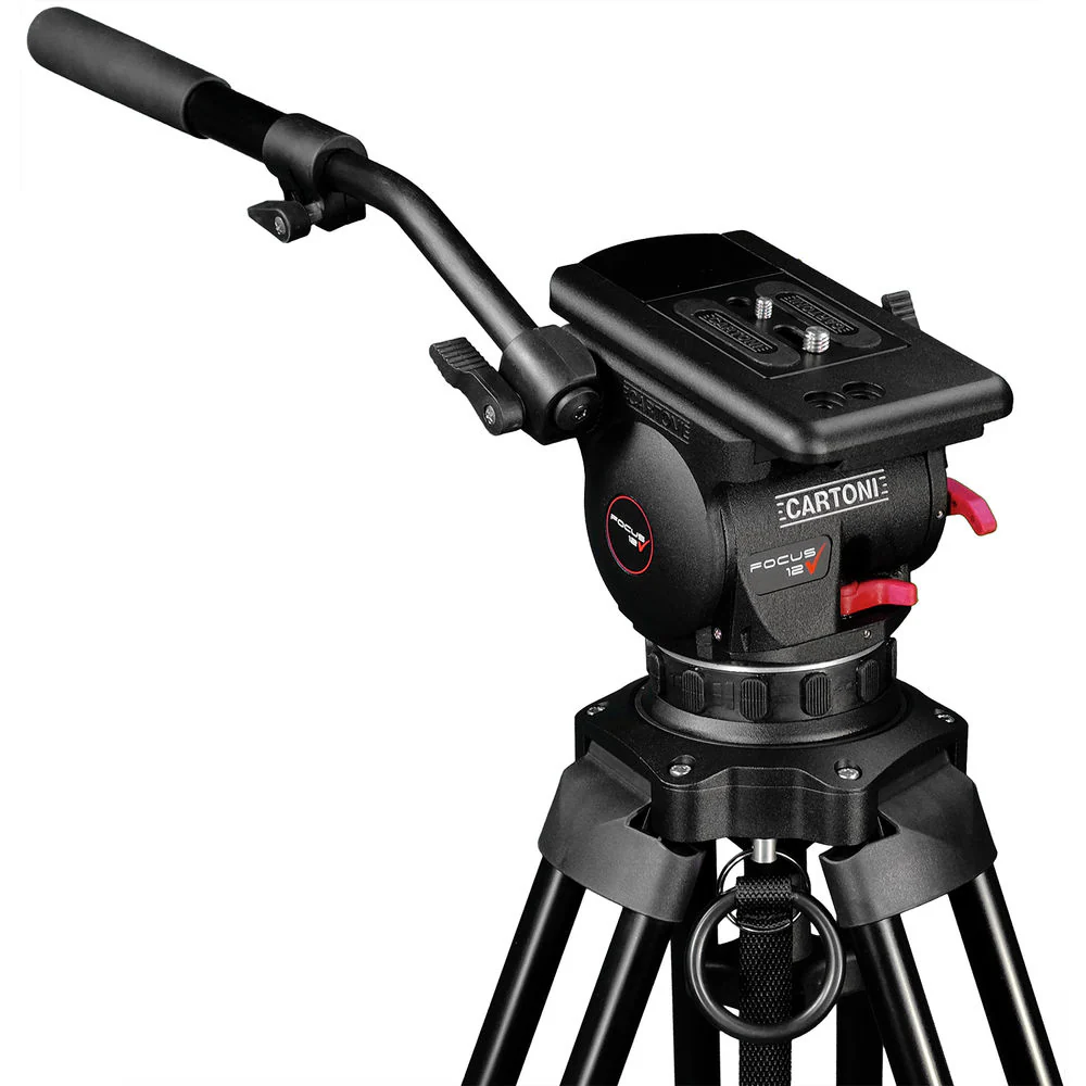 Cartoni FOCUS 12 w/Red Lock System (100mm Ball) - Image 4