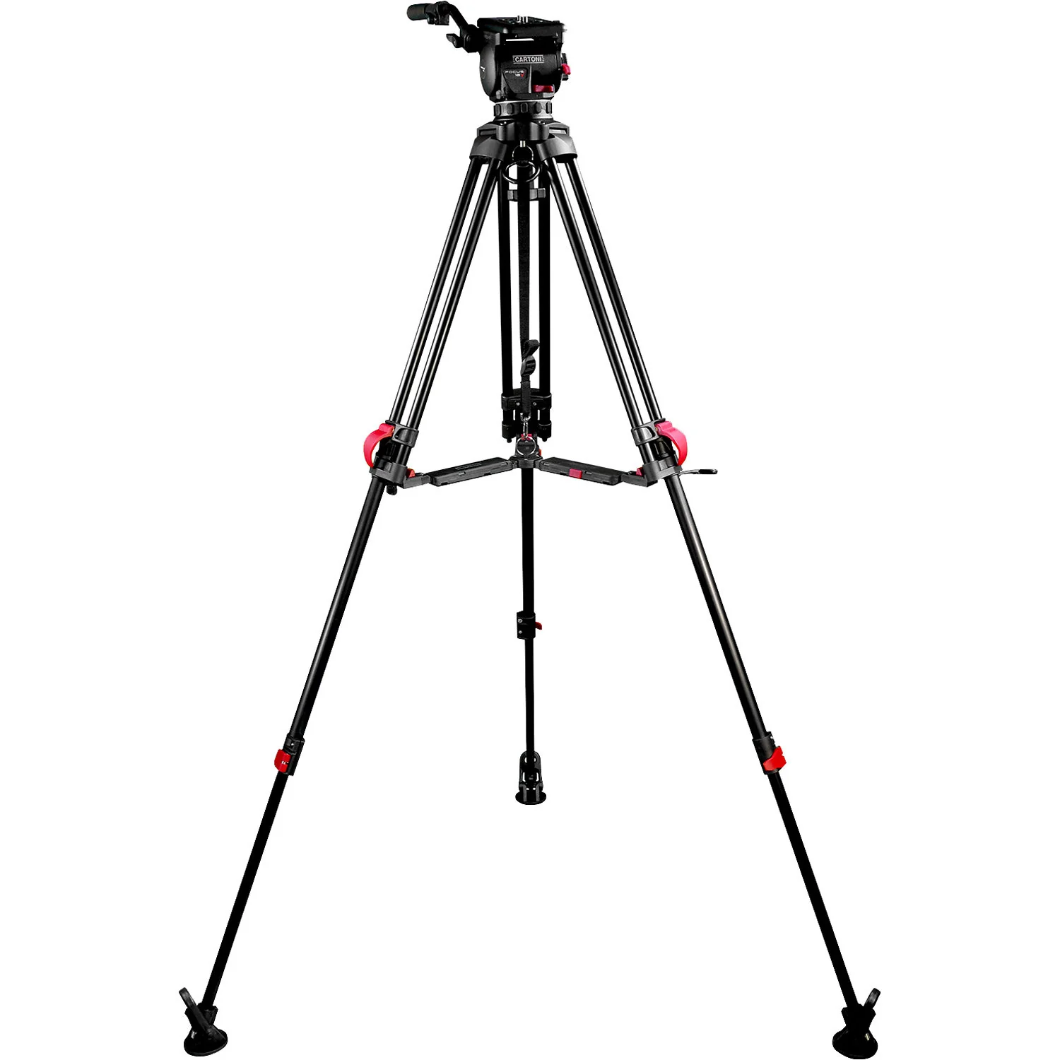 Cartoni FOCUS 12 w/Red Lock System (100mm Ball) - Image 5