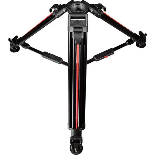Cartoni Focus 8 Fluid Head & Two-Stage Tripod SDS System (Aluminum) - Image 2