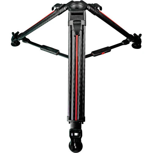 Cartoni Focus 8 Fluid Head & Two-Stage Tripod SDS System (Carbon Fiber) - Image 2