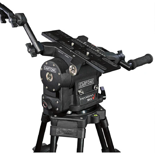 Cartoni MAXIMA 30 Flat Base Fluid Head