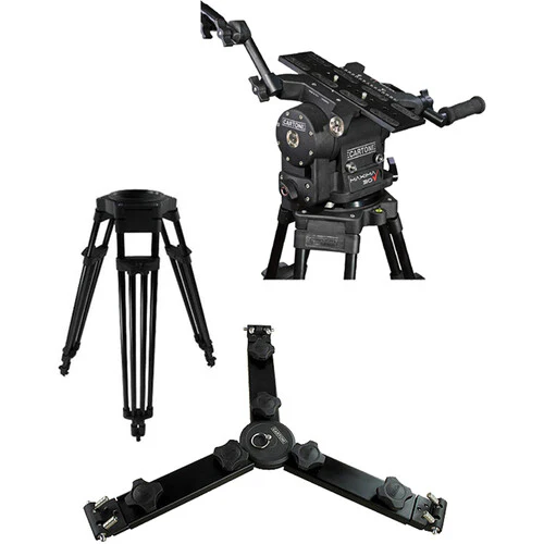 Cartoni Maxima 30 Head with K701 Tripod and Mid-Level Spreader