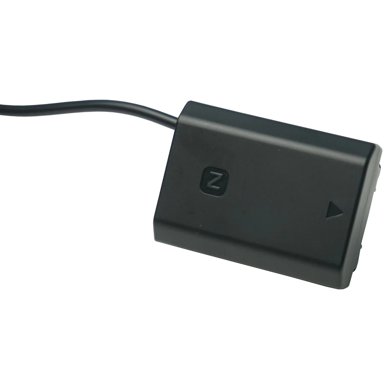 Coiled D-Tap to Sony a7 III (NP-FZ100) Type Dummy Battery (24-36") - Image 3
