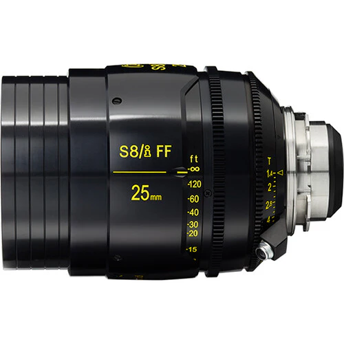 Cooke S8/i Full Frame Plus 25mm T1.4 Prime Lens (PL Mount, Feet/Meters) - Image 2