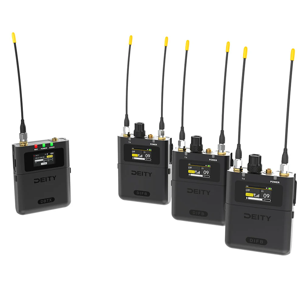 Deity Microphones Hush Wireless DIFB Interruptible Foldback Audio Kit (550 to 960 MHz)