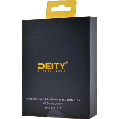 Deity Microphones SPD-HRBATT 4-Pin Hirose to Hi-Q Battery Cup Smart DC/Data Power Cable - Image 3