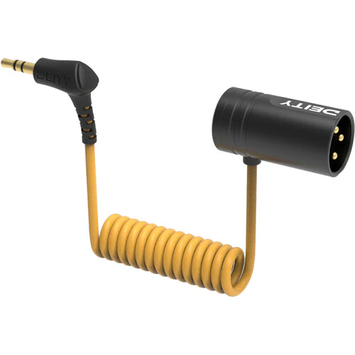Deity Microphones V-Link 3.5mm TRS Male to XLR 3-Pin Male Microphone Adapter Cable (12") - Image 3