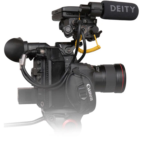 Deity Microphones V-Link 3.5mm TRS Male to XLR 3-Pin Male Microphone Adapter Cable (12") - Image 4