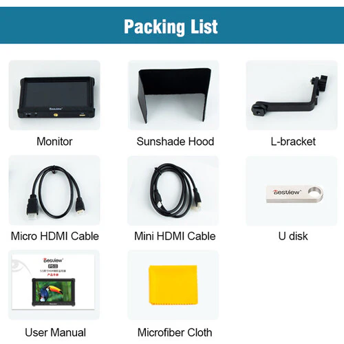 Desview P5II 5.5" HDMI On-Camera Monitor - Image 6