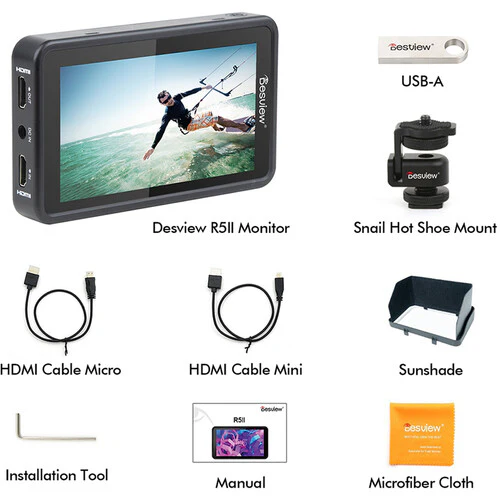 Desview R5II 5.5" On-Camera Touch Monitor - Image 3