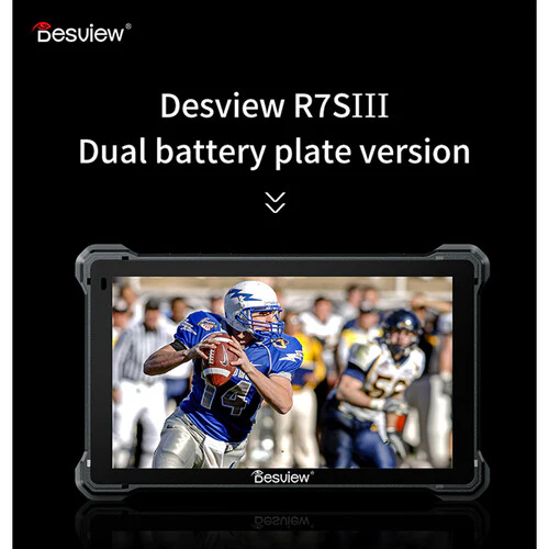 Desview R7S III 7" High-Bright 1080p Touchscreen HDMI/3G-SDI Monitor with Dual L-Series Plate - Image 3