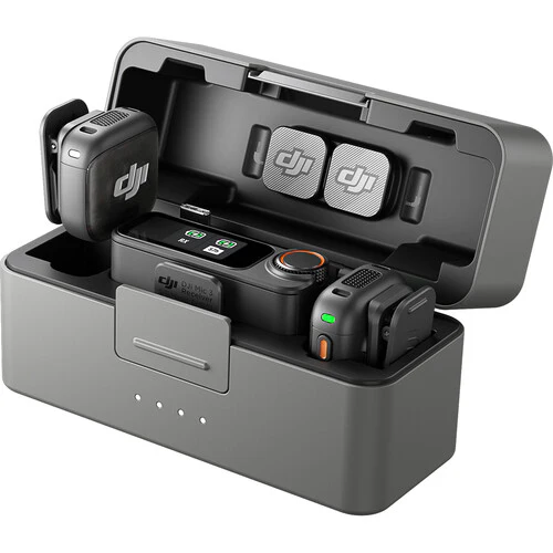 DJI Mic 3 2-Person Compact Wireless Microphone System/Recorder for Camera & Smartphone - Image 7