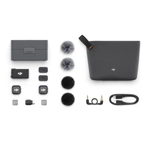 DJI Mic 3 2-Person Compact Wireless Microphone System/Recorder for Camera & Smartphone - Image 8