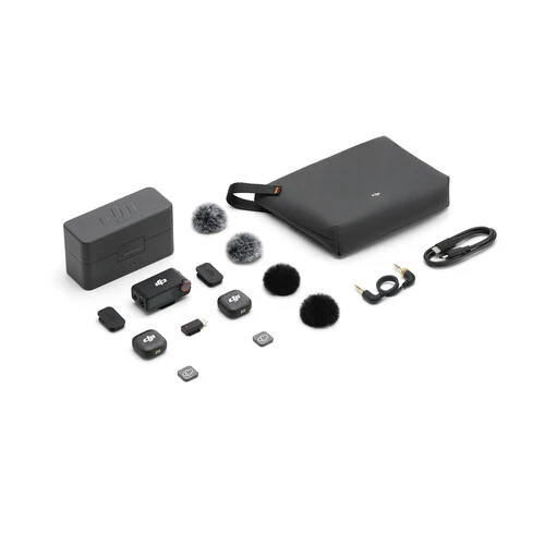DJI Mic 3 2-Person Compact Wireless Microphone System/Recorder for Camera & Smartphone - Image 9