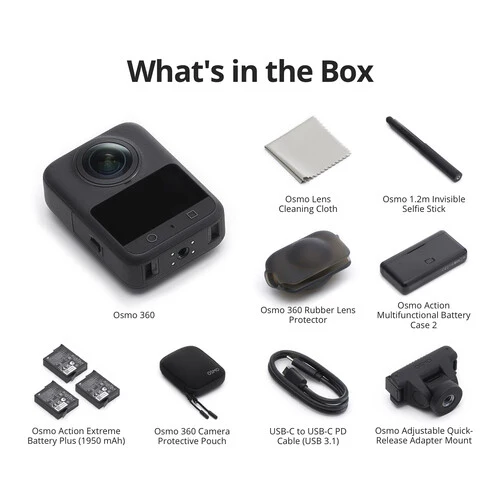 DJI Osmo 360 Action Camera Adventure Combo - Image 10
