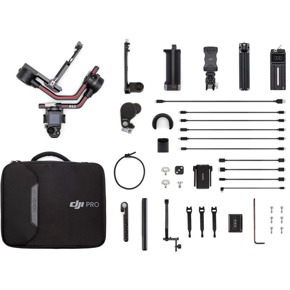 DJI RS 2 Gimbal Stabilizer Pro Combo (*OPEN BOX*) - Image 2