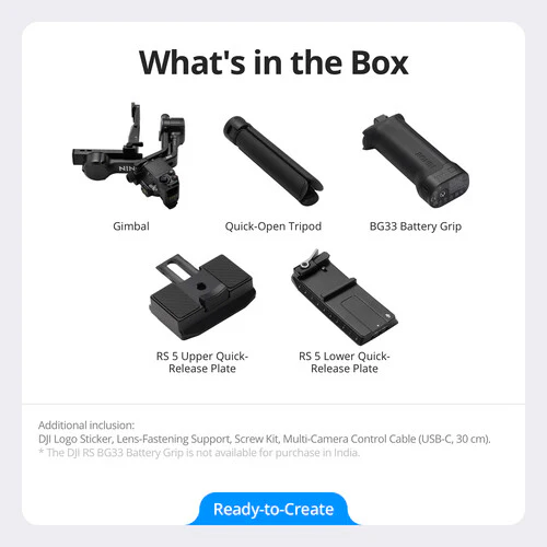 DJI RS 5 Gimbal Stabilizer - Image 3